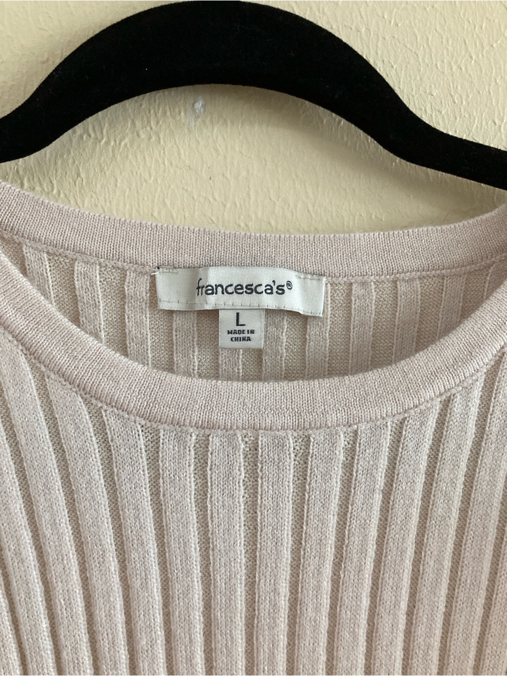 Francesca's Collections Cream Puff-Sleeve Tiered Girls Dress - Picture 2 of 5